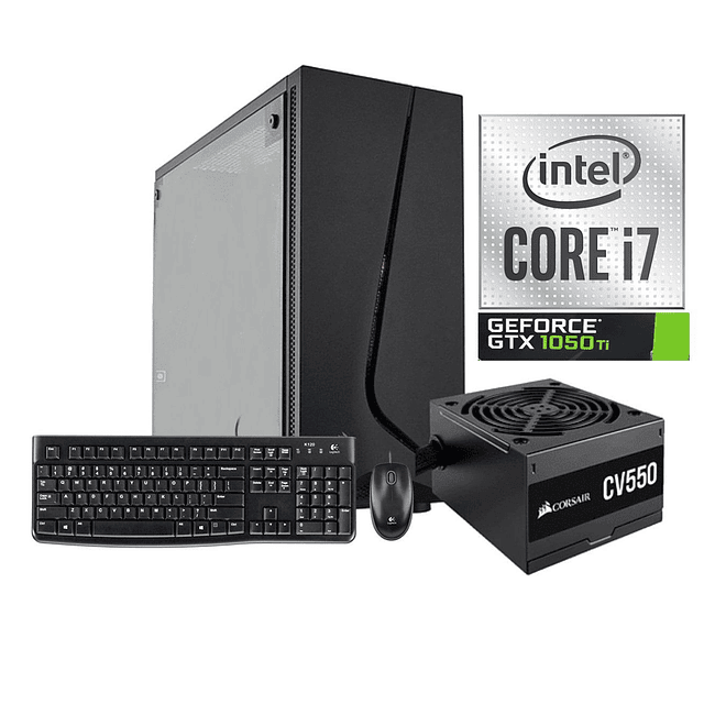 Desktop Gamer I7-10700/GTX 1050 TI 4GB/16GB Ram/1TB SSD/W10PRO