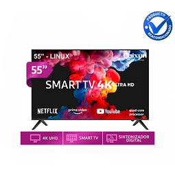 Smart TV CAIXUN CS55F2 55'' LED, UHD, 4K (REACONDICIONADO)