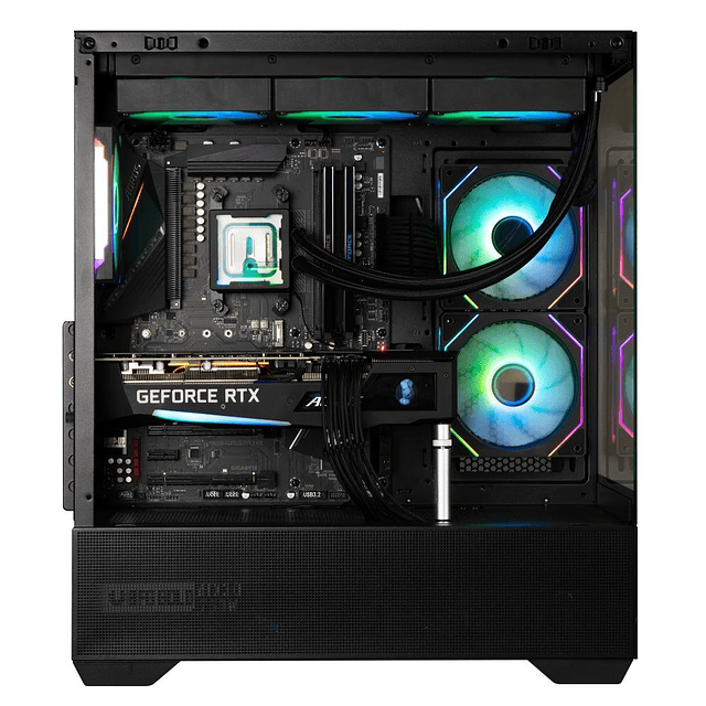 Gabinete BitFenix/ ​​Ceto Cubi ATX/ 3 Ventiladores/ Negro