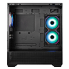 Gabinete BitFenix/ ​​Ceto Cubi ATX/ 3 Ventiladores/ Negro