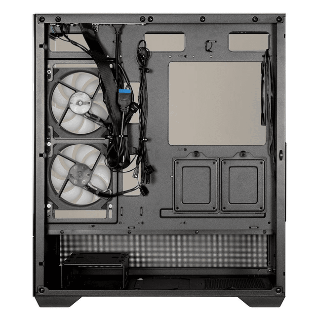 Gabinete BitFenix/ ​​Ceto Cubi ATX/ 3 Ventiladores/ Negro