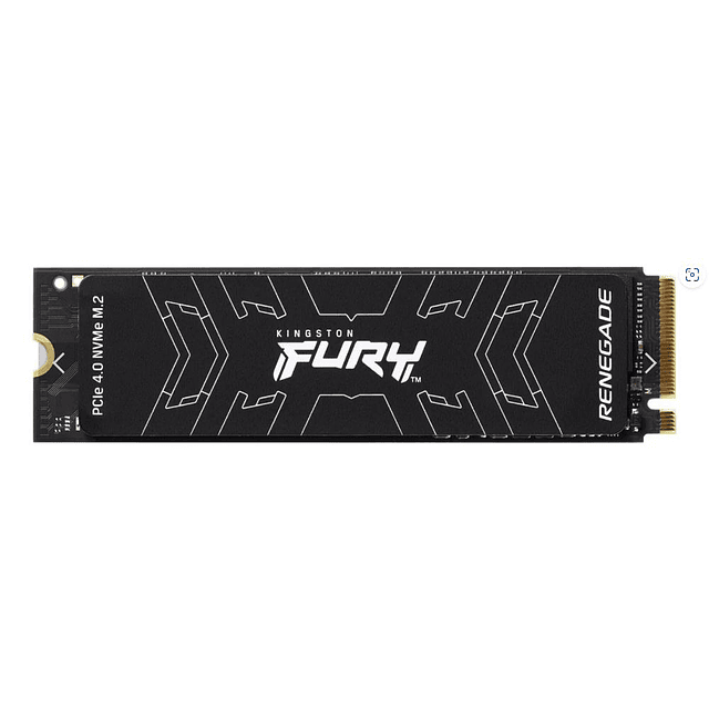 Disco sólido SSD interno Kingston Fury Renegade SFYRS/1000G 1TB negro. - Tamaño Único