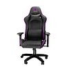 Silla Gamer Primus Thronos Negro/Purpura reclinación 135º, Hasta 120kg