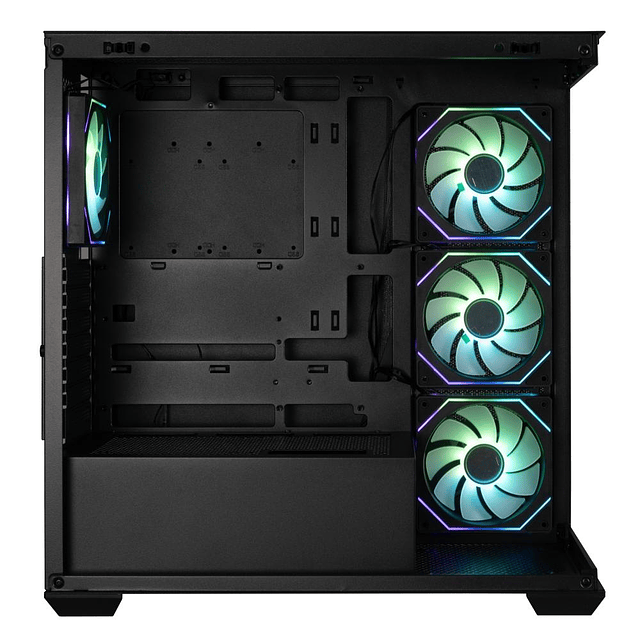 Gabinete BitFenix/ ​​Ceto ATX/ 4 Ventiladores/ Negro