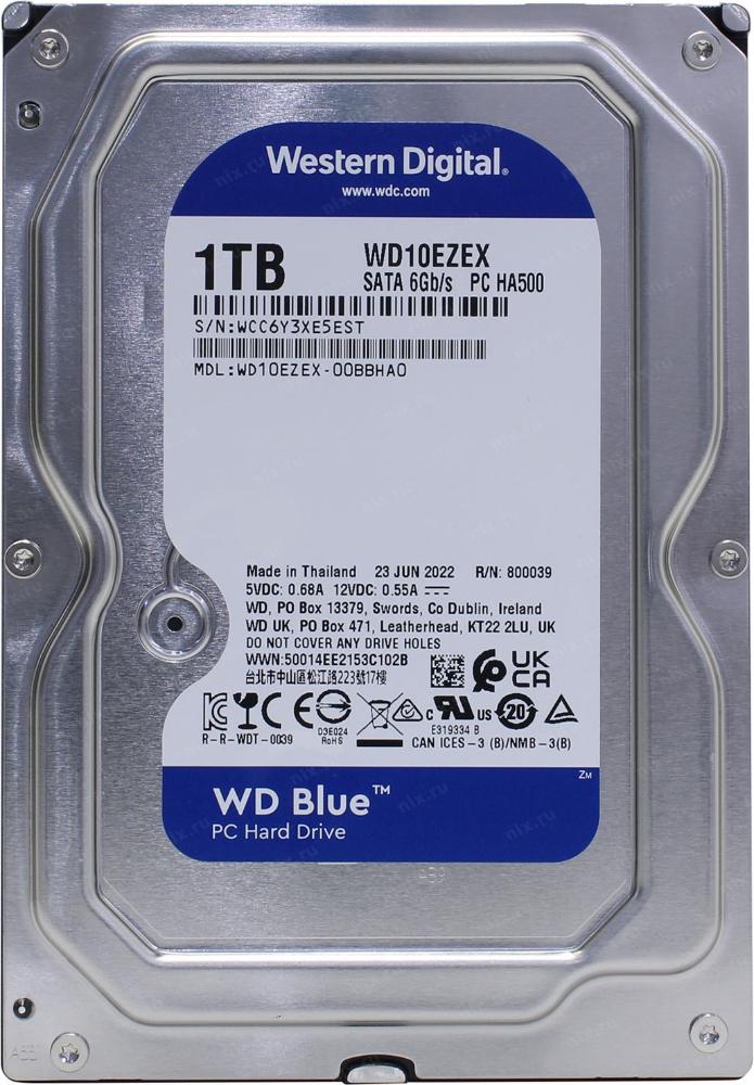 WesternDigital HDD 1TB 2台 WD10EZEX 未使用新品 WD Blue HDD 1TB WD10EZEX 未使用新品2個セット Amazon | Western