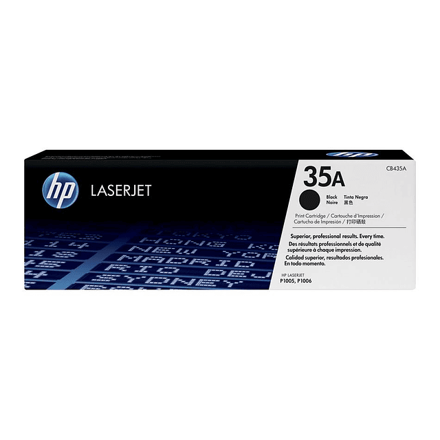 Toner HP 35A Original Negro | CB435A