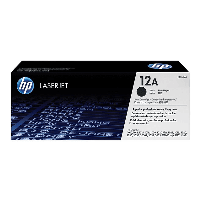 HP 12A Original Negro | Tóner Q2612A