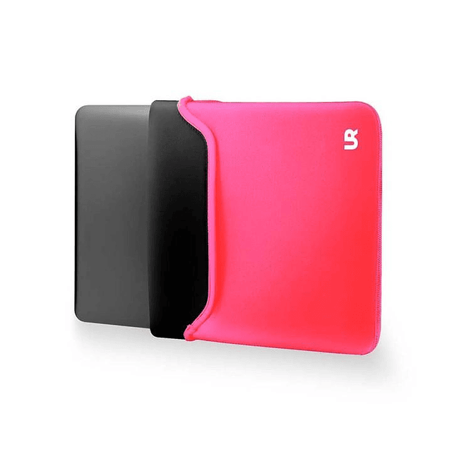 Funda Reversible para Notebook Urbano 14" Rosado/Negro (Reacondicionado)