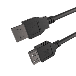 Cable USB 2.0 macho A a hembra A/ Cable USB 480 MBPS 1.8m longitud