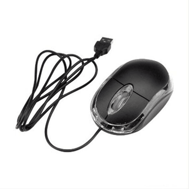 Mouse Óptico USB, Vintage TJ-50