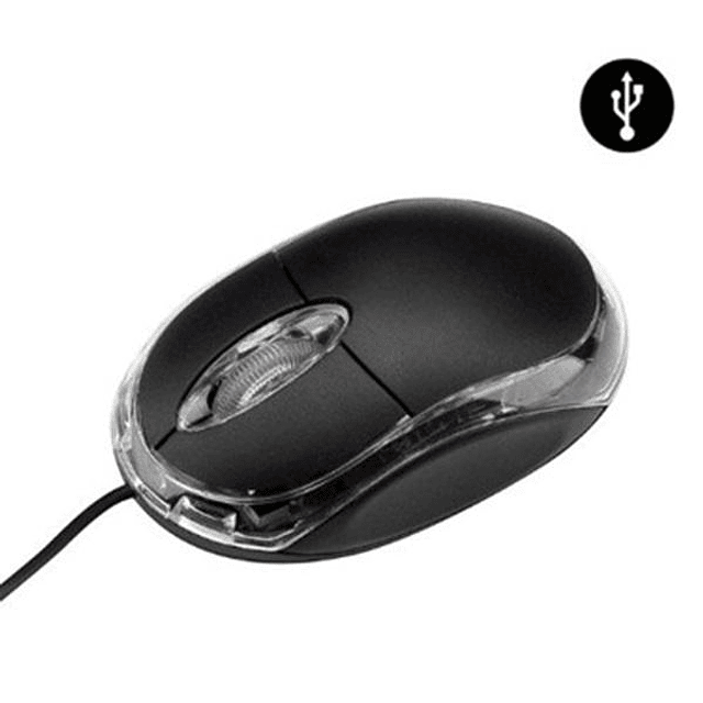 Mouse Óptico USB, Vintage TJ-50