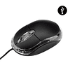 Mouse Óptico USB, Vintage TJ-50