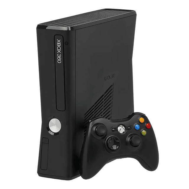 Consola Xbox 360 4GB + KINECT + 2 juegos / Matte Black (Reacondicionado)