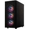 Gabinete BitFenix/ ​​Hades  ATX/ 4 Ventiladores/  Negro