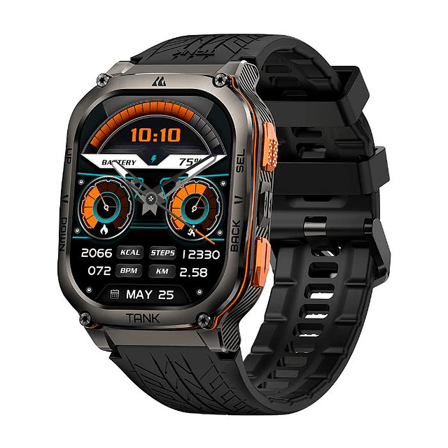 Smartwatch TANK M3 Ultra 1.96” AMOLED Negro