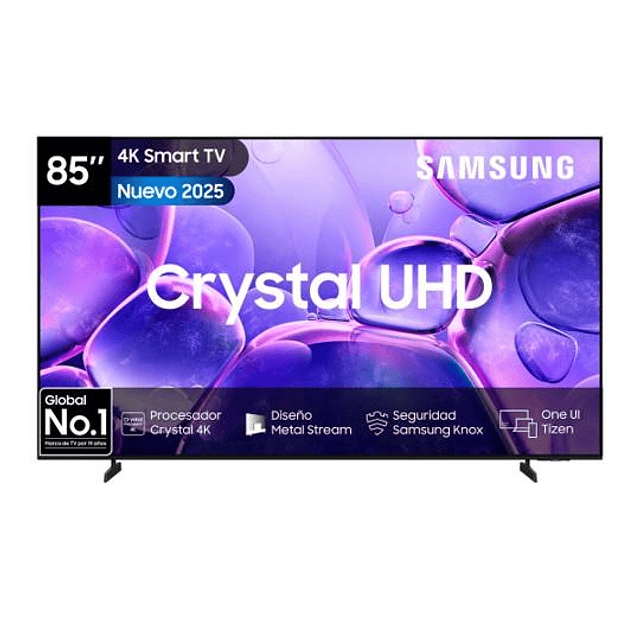 Smart TV LED 85" Samsung 4K Tizen™ UN85U8000FGXZS (Nuevo caja dañada)