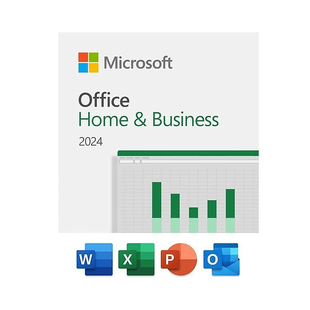 Microsoft Office Home and Business 2024/1 PC/Windows/Mac/ Perpetuo/ ESD/ Descargable