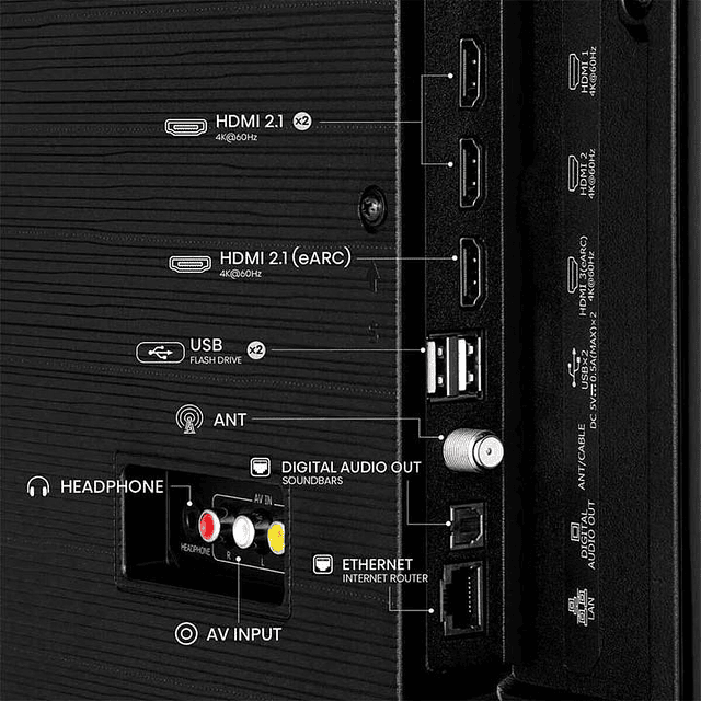 Smart TV Hisense 58" LED 4K UHD A6N (Nuevo caja dañada)