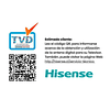Smart TV Hisense 58" LED 4K UHD A6N (Nuevo caja dañada)