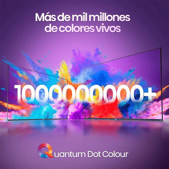 Smart TV Hisense  85" QLED  4K UHD 85Q6N (Nuevo caja dañada)