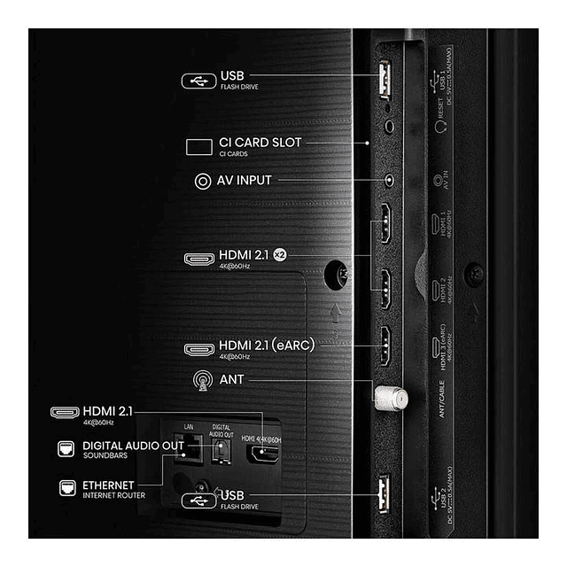 Smart TV Hisense  85" QLED  4K UHD 85Q6N (Nuevo caja dañada)