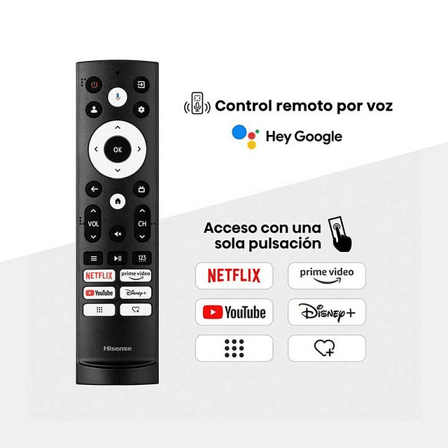 Smart TV Hisense  85" QLED  4K UHD 85Q6N (Nuevo caja dañada)