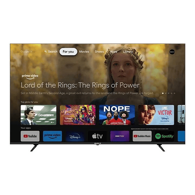 Smart TV QLED 65" Google TV 4K Bluetooth MGGK65UFQ (Nuevo caja dañada)