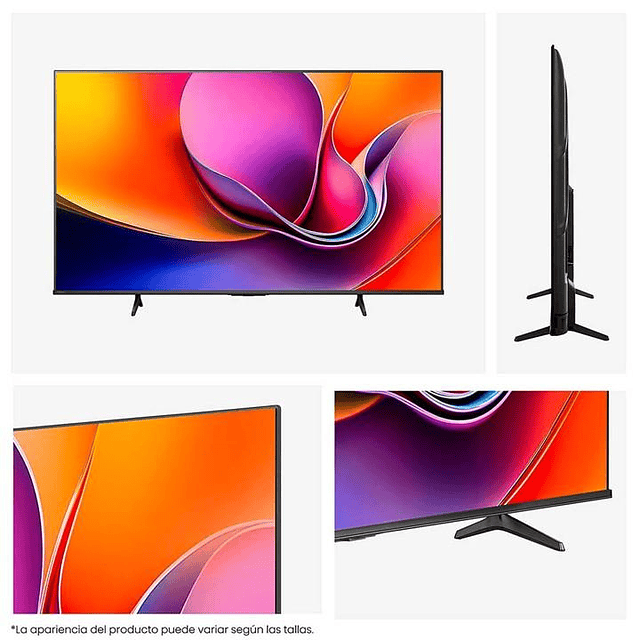 Smart TV Hisense 65" 4K UHD Smart Google TV (Nuevo caja dañada)