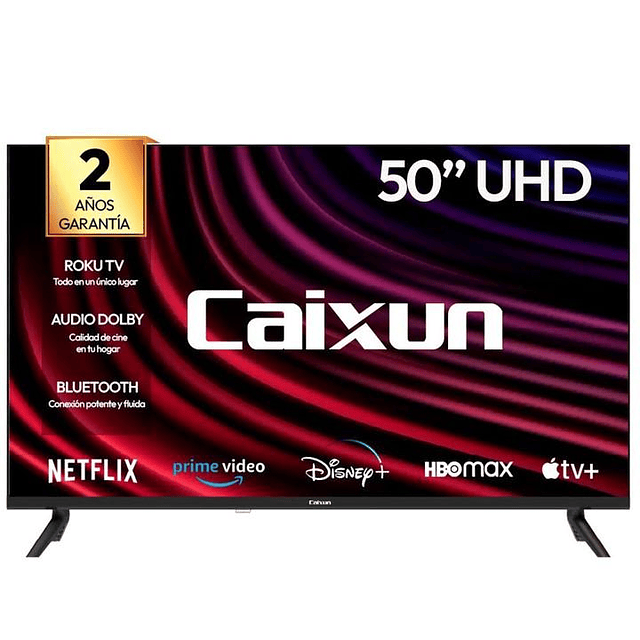 Smart TV Caixun  50" 4K LED  UHD Roku C50V1UR (Nuevo caja dañada)