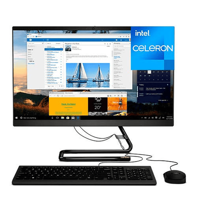 AIO Lenovo Intel Celeron J4025/ 8GB RAM/ 1TB HDD/ W11H (REACONDICIONADO)