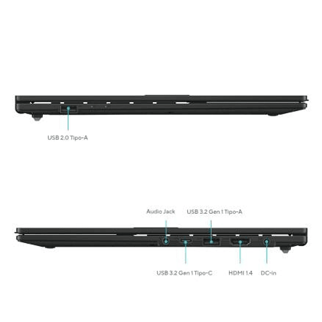Notebook Ryzen 5 7520U/ 8GB/ 512GB SSD/ 14"/ W11H/ E1404F (Reacondicionado)