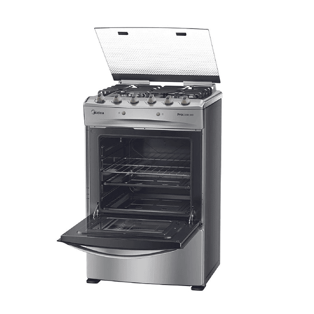 Cocina a gas Midea MCG-4QPI24NS 4 quemadores (Nuevo caja dañada)
