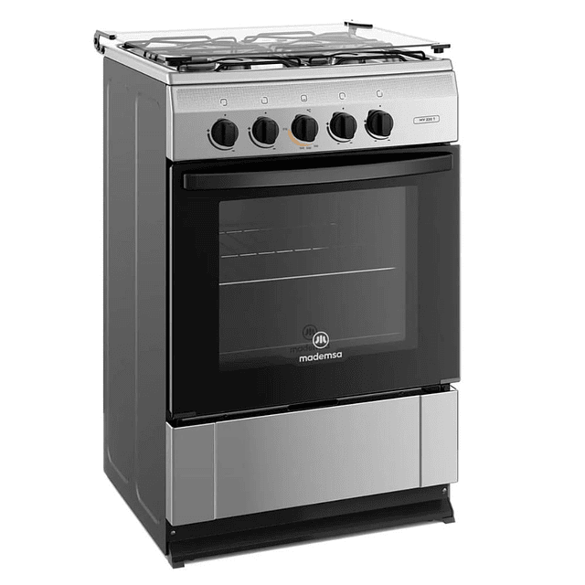 Cocina a gas Mademsa MV220T 4 quemadores Silver (Nuevo caja dañada)
