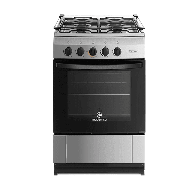 Cocina a gas Mademsa MV220T 4 quemadores Silver (Nuevo caja dañada)