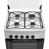 Cocina a gas Mademsa MV220T 4 quemadores Silver (Nuevo caja dañada)