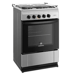 Cocina a gas Mademsa MV220T 4 quemadores Silver (Nuevo caja dañada)
