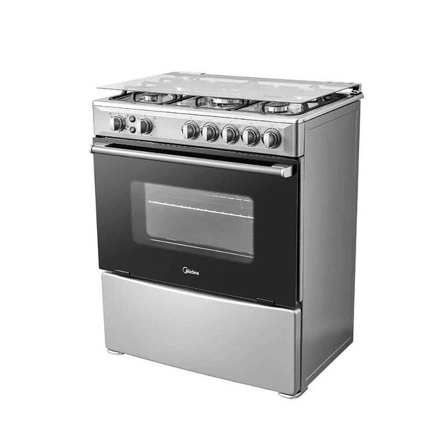 Cocina a gas Midea MFO-MG30AC/ 5 quemadores (Nuevo caja dañada)