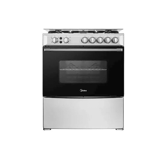 Cocina a gas Midea MFO-MG30AC/ 5 quemadores (Nuevo caja dañada)