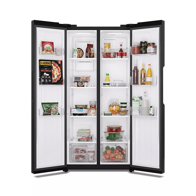 Refrigerador No Frost Side by Side MAS430B/ 430 LTS/ Mademsa (Nuevo caja dañada)