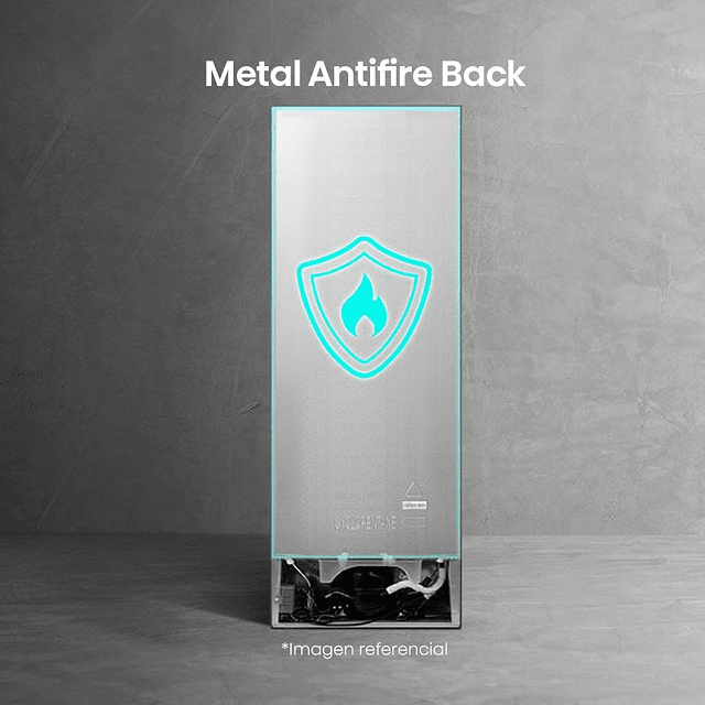 Refrigerador Bottom Freezer RD-22DC 165 Lt/ Hisense/ Gris (Nuevo caja dañada)