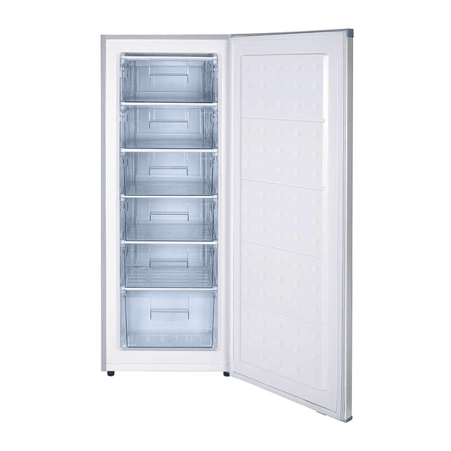 Refrigerador Vertical  Frio directo SFV-205S 162 Lt/ Sindelen/ Gris (Nuevo caja dañada)