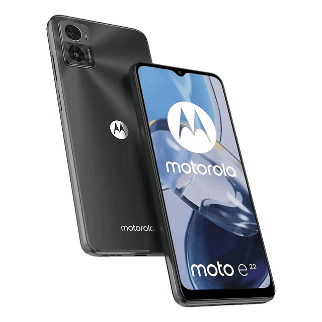 Celular Smartphone Motorola Moto E22/ 4GB/ 128GB/ Gris (Reacondicionado)