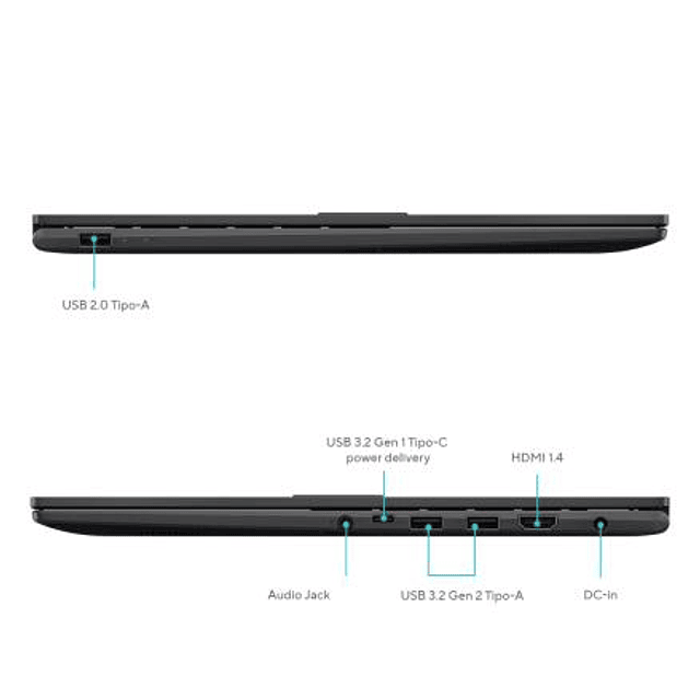 Notebook AMD Ryzen 7 7730U/ 16GB/ SSD 512GB/16"/W11H/ VivoBook M3604YA-MB108W