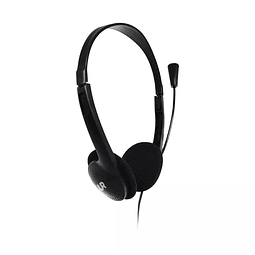 Audifonos con microfono Headset/ Negro/  Basic Urbano (Reacondicionado)