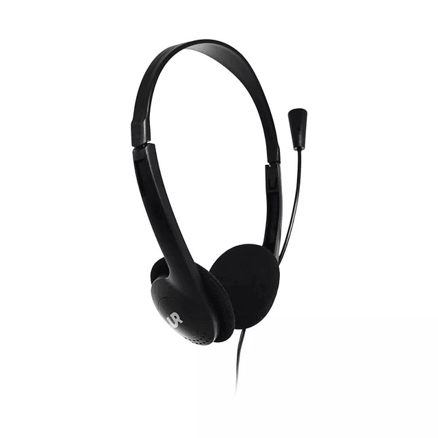 Audifonos con microfono Headset/ Negro/  Basic Urbano (Reacondicionado)