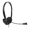 Audifonos con microfono Headset/ Negro/  Basic Urbano (Reacondicionado)