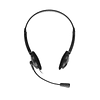 Audifonos con microfono Headset/ Negro/  Basic Urbano (Reacondicionado)