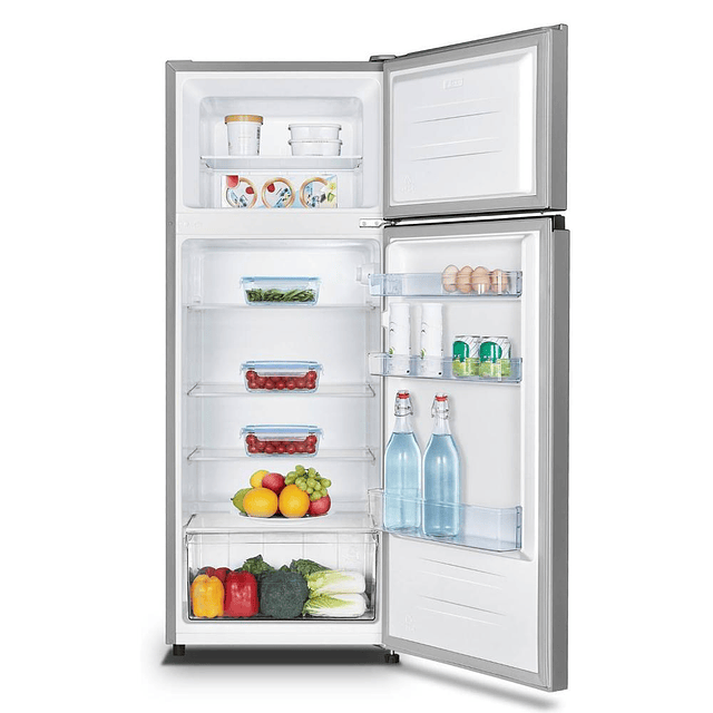 Refrigerador Top Mount RD-27DR/ 205 Lt/ Hisense/ Gris (Nuevo caja dañada)