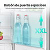 Refrigerador Top Mount RD-27DR/ 205 Lt/ Hisense/ Gris (Nuevo caja dañada)