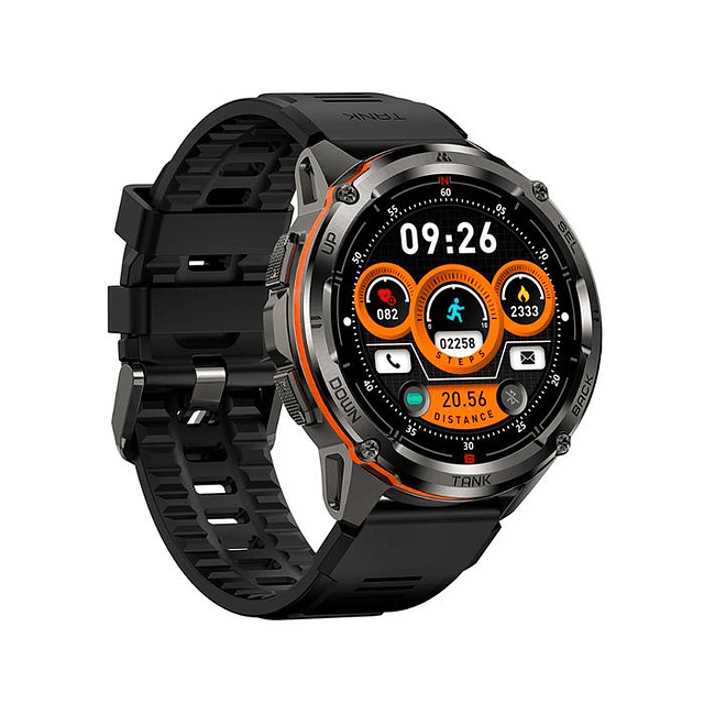 Smartwatch Tank T3 Ultra 1.43" Amoled Black Reacondicionado